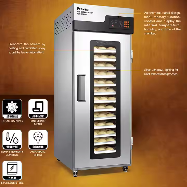 Dough Proofer With Humidifier