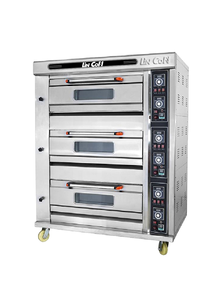 Lincon gas triple Deck oven 5Ft