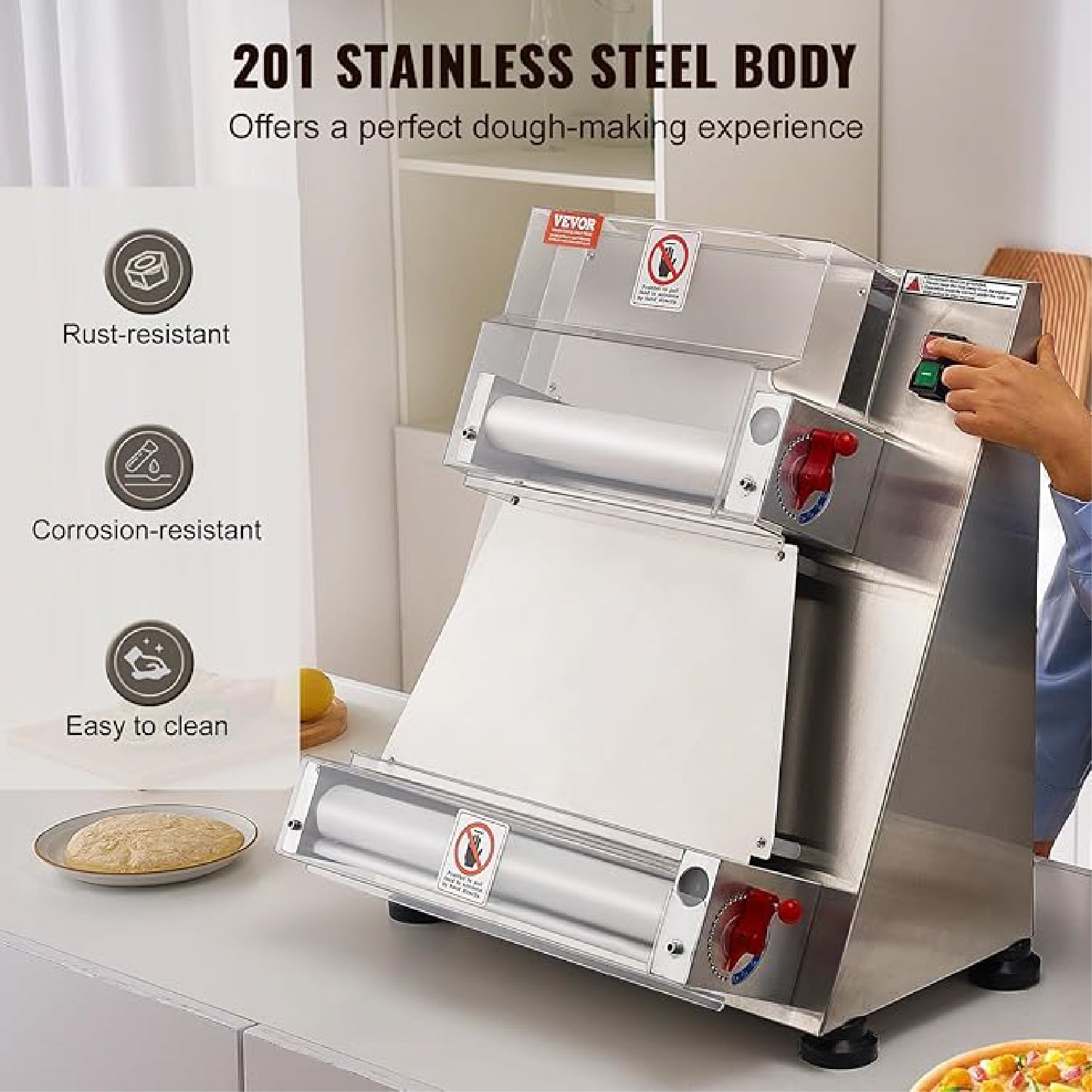 LinCon Dough Roller Machine 30cm