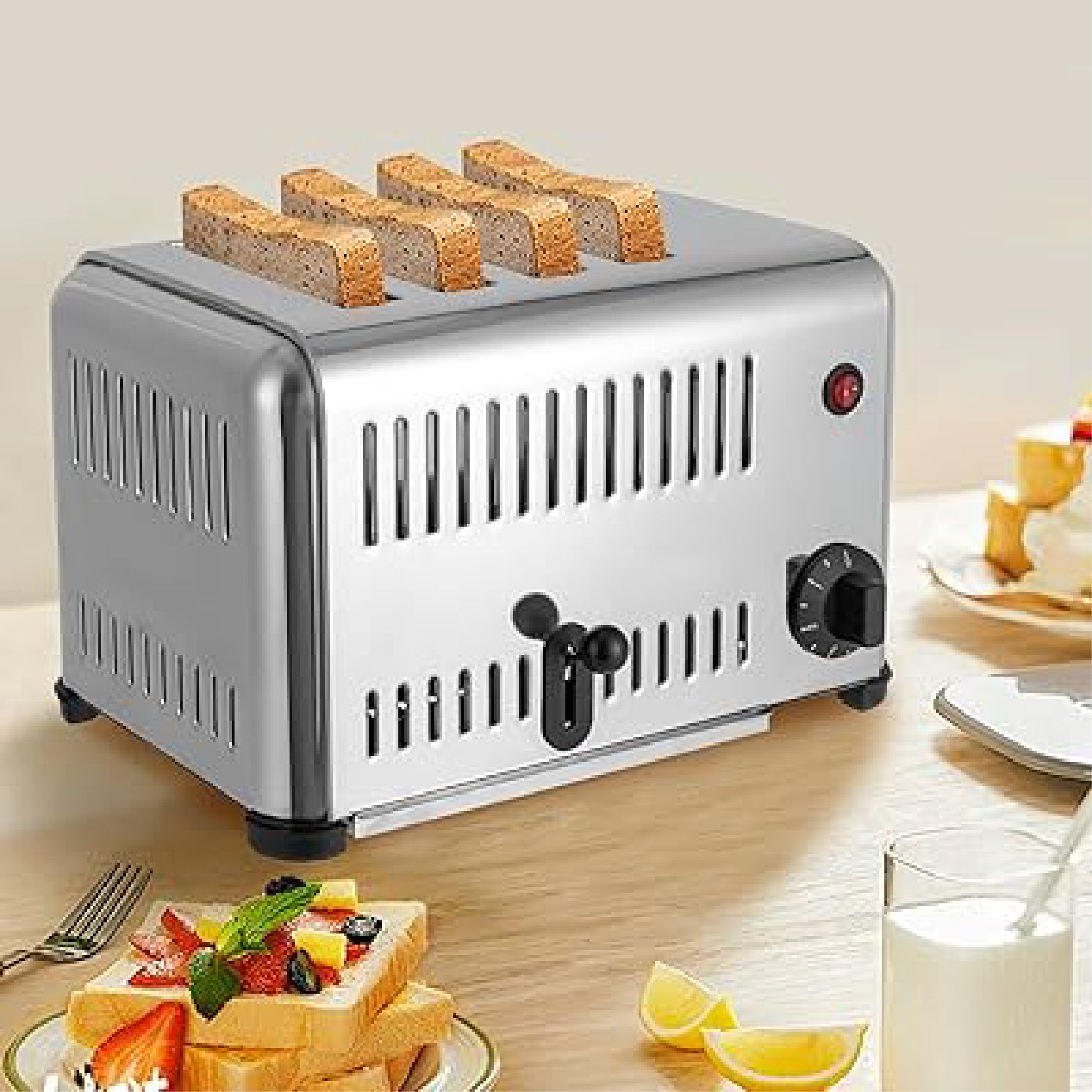 LinCon Bread Toaster Meachine 4 Slice