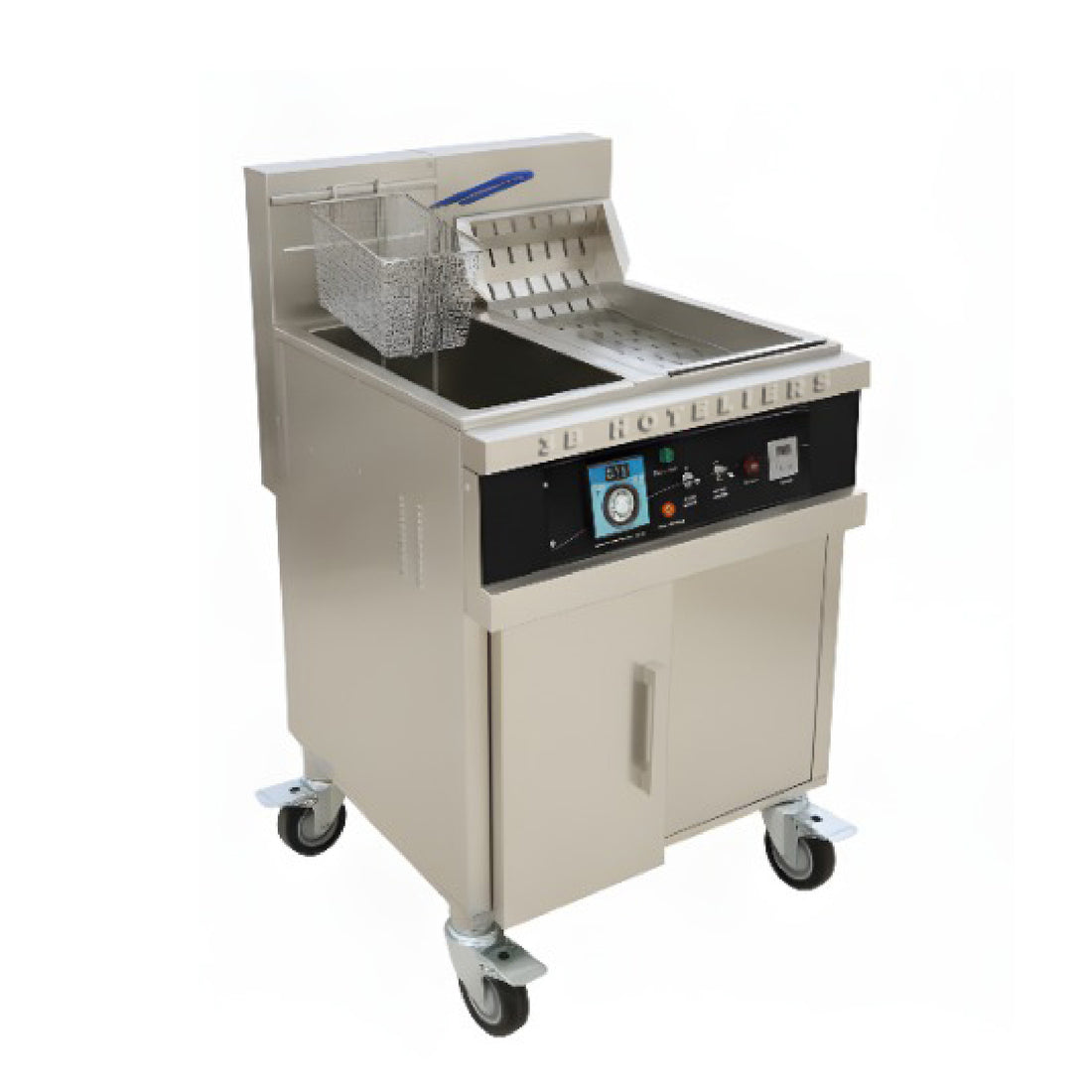 3B Single Tank Deep Fryer + Sizzling 24L